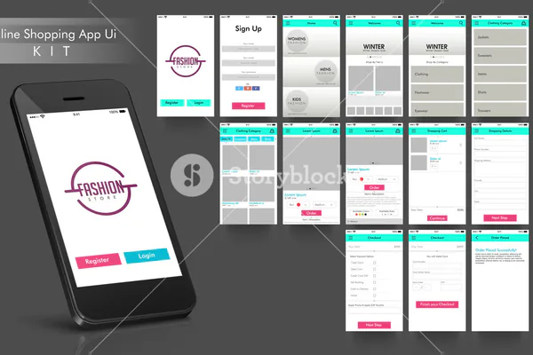 optimized online store interface desktop mobile
