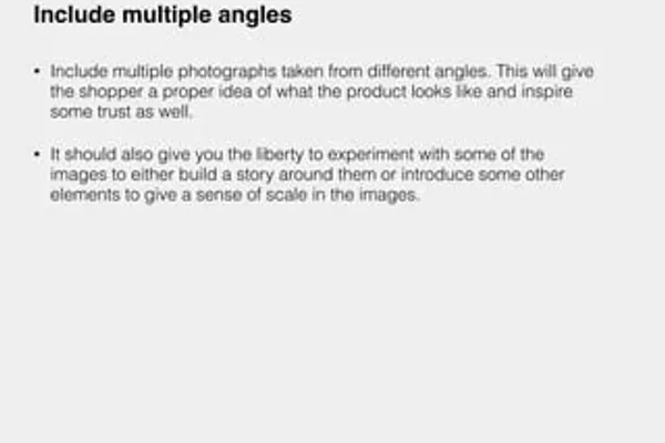 Use Product Images That Remove Doubt