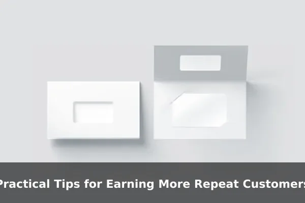 Practical Tips for Earning More Repeat Customers